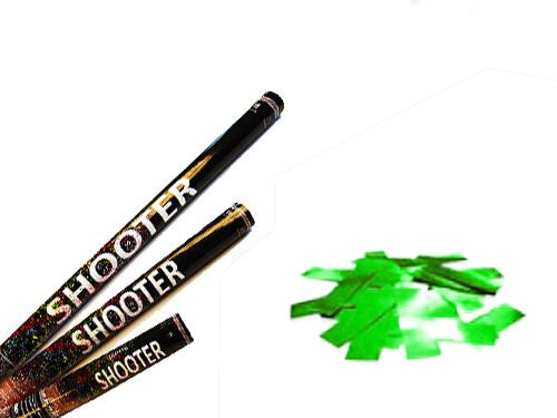 Metallic Konfetti Shooter - Grün