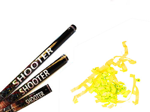 Papier Streamer Shooter - Gelb