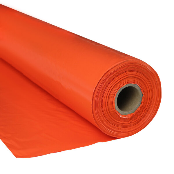 Plastic film roll standard 1,5x100m - orange