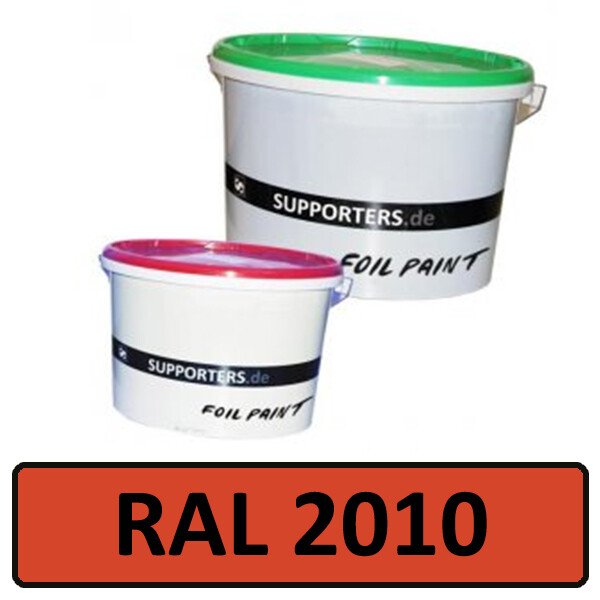 Folien Farbe Signalorange RAL2010