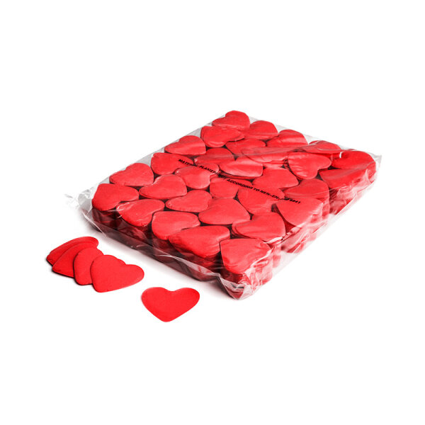 Herz Confetti FX - Rot 1kg