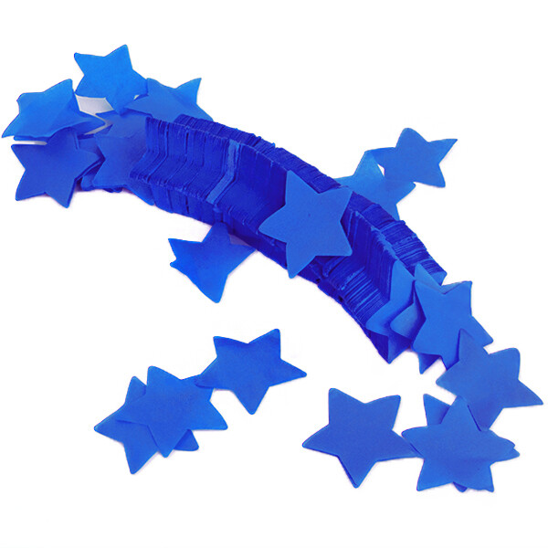 Stern Confetti Slow Fall - Blau 1kg