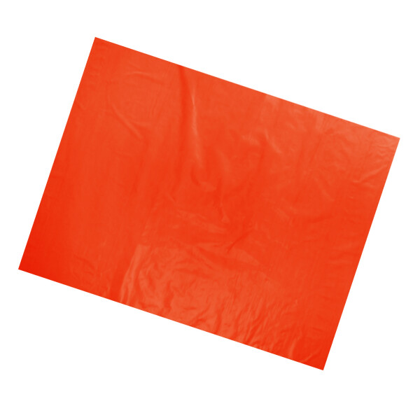 foglio plastica ingnifugo 50x75cm - arancione