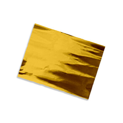 Folientafeln Metallic 75x90cm - Gold