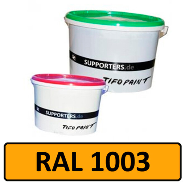 Stoff Farbe Signalgelb RAL1003