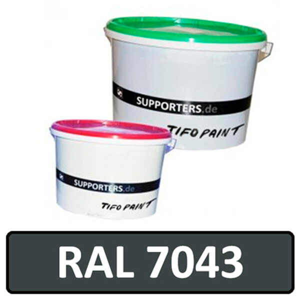 Stoff Farbe Verkehrsgrau B RAL7043