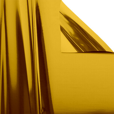 Folienschals Metallic schwer entflammbar 150x50cm - Gold