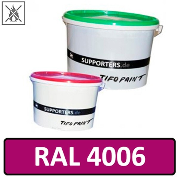 Baumwollstoff Farbe Verkehrspurpur RAL4006 - schwer entflammbar