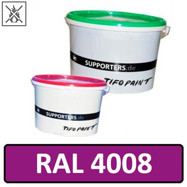 Baumwollstoff Farbe Signalviolett RAL4008 - schwer entflammbar