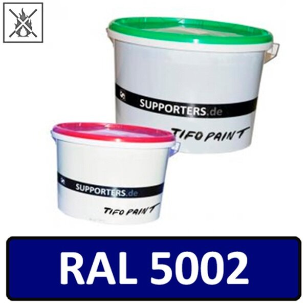 Vliesstoff Farbe Ultramarinblau RAL5002 - schwer entflammbar