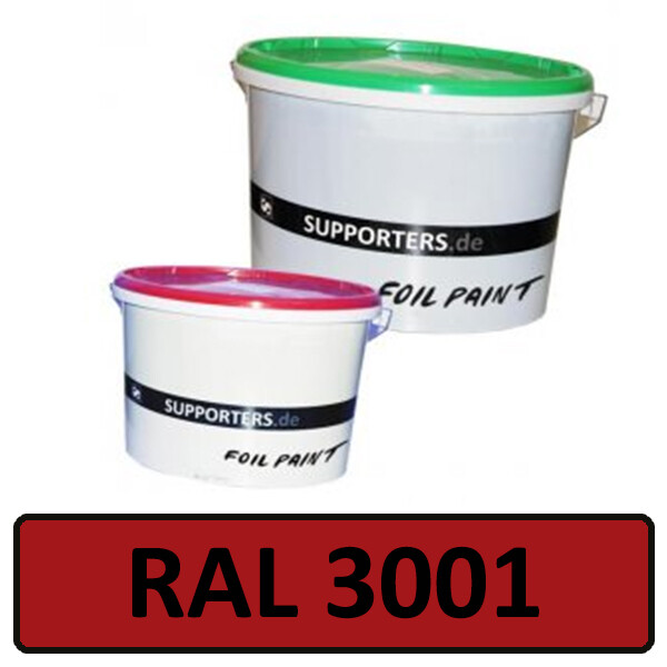Papier Farbe Signalrot RAL 3001