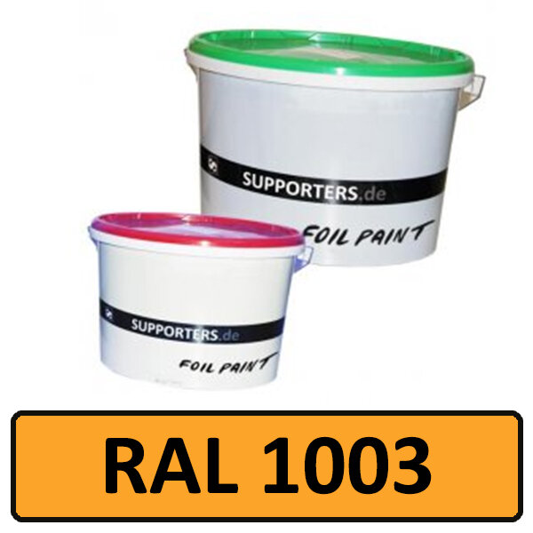 Papier Farbe Signalgelb RAL1003