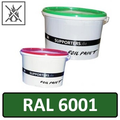 Papier Farbe Smaragdgrün RAL6001 - schwer entflammbar