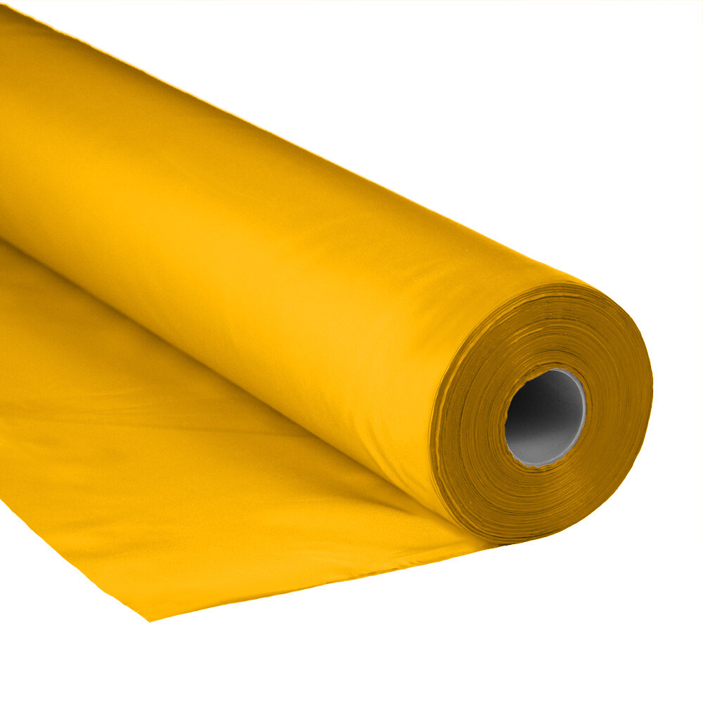 Polyesterstoff Premium - 150cm - 10 Meter Rolle - Gelb (dunkel)