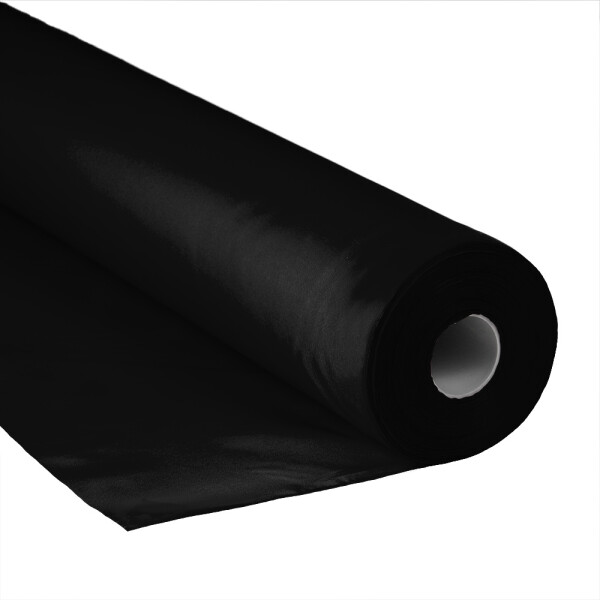 Polyesterstoff Premium - 150cm - 10 Meter Rolle - Schwarz