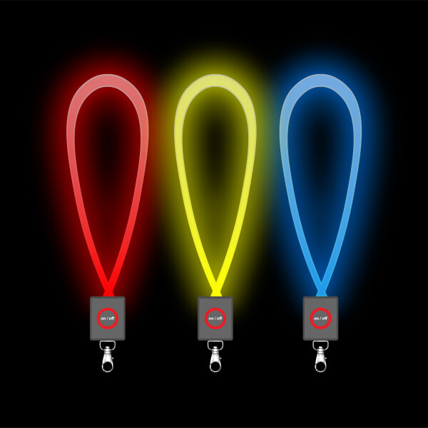 Llavero de silicona LED (Con control remoto)